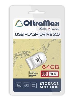 USB флэш-накопитель OLTRAMAX OM-64GB-330-White