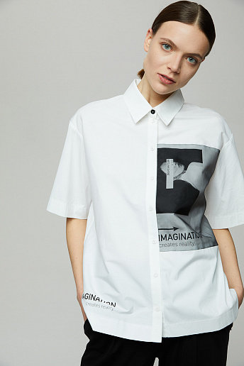 

Блуза женская M.REASON 13.8532.P1450.2 S1.21 белая 52 RU, 13.8532.P1450.2 S1.21