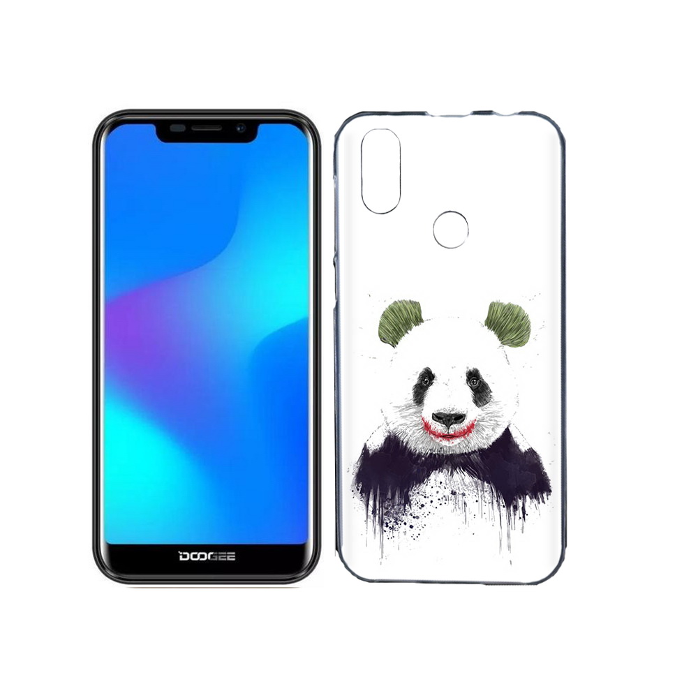 

Чехол MyPads Tocco для Doogee X70 панда джокер, Прозрачный, Tocco