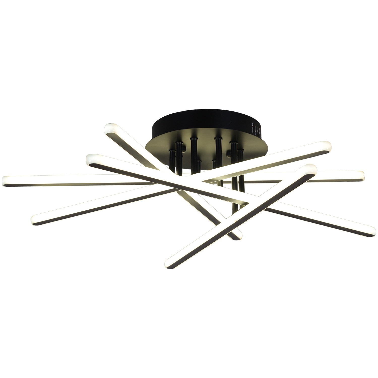 

Люстра светодиодная Reluce 08855-33-05C BK+GY