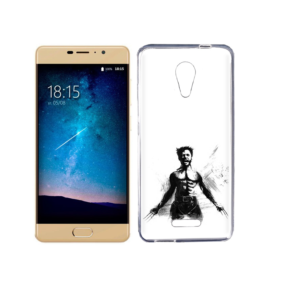 

Чехол MyPads Tocco для BQ 5201 Space росомаха, Прозрачный, Tocco