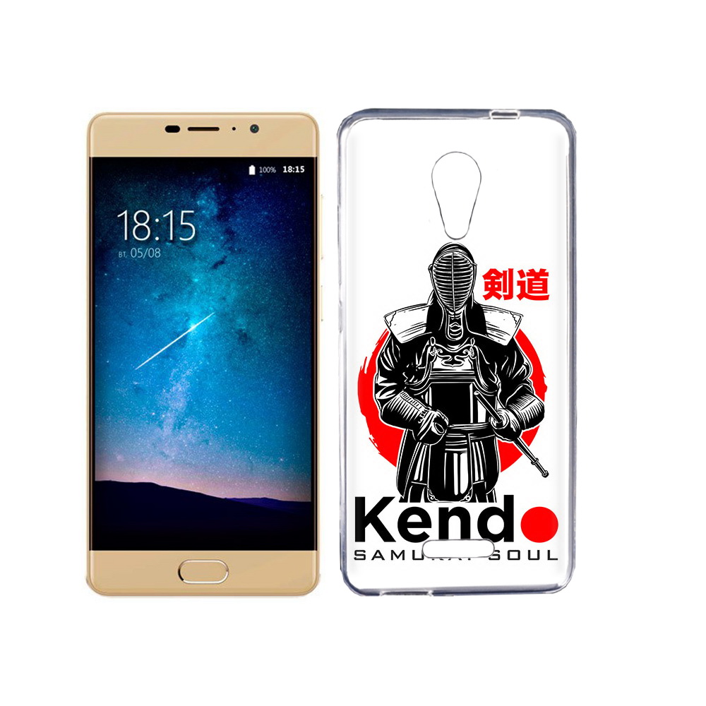 

Чехол MyPads Tocco для BQ 5201 Space рисованый самурай, Прозрачный, Tocco