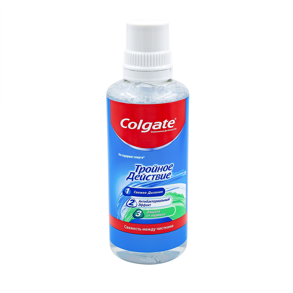 

Ополаскиватель для полости рта Colgate Тройное действие, 400 мл