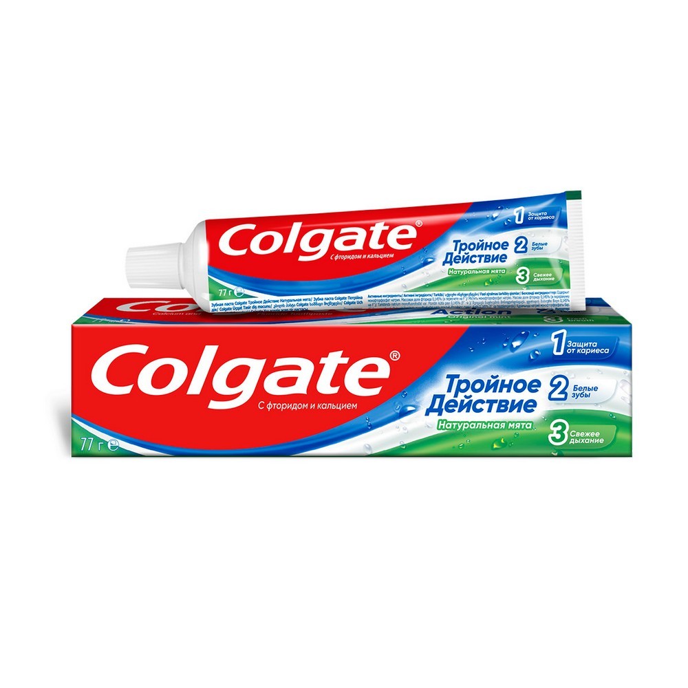 

Зубная паста Colgate Тройное действие, 115 мл