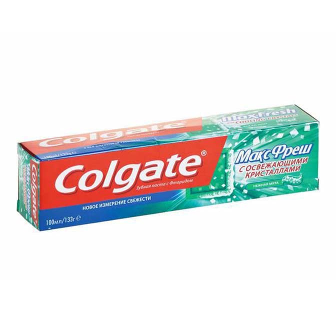 Зубная паста Colgate Макс Фреш Нежная мята, 100 мл