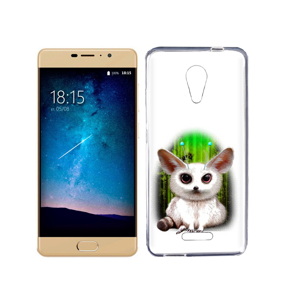 

Чехол MyPads Tocco для BQ 5201 Space пушистое животное, Прозрачный, Tocco