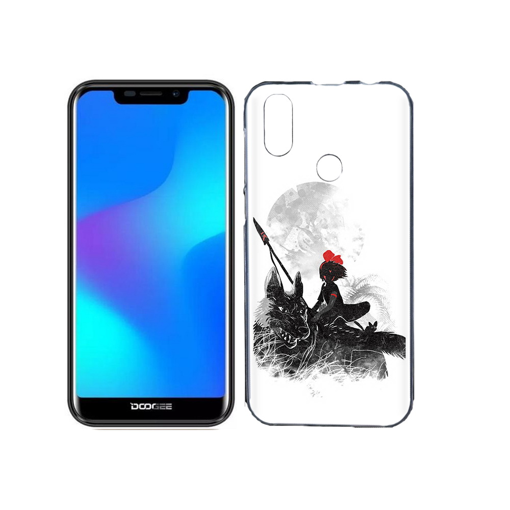 

Чехол MyPads Tocco для Doogee X70 мононоке, Прозрачный, Tocco