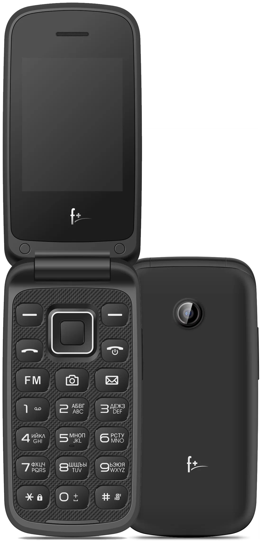 

Мобильный телефон F+ Flip2 Black, Flip 2