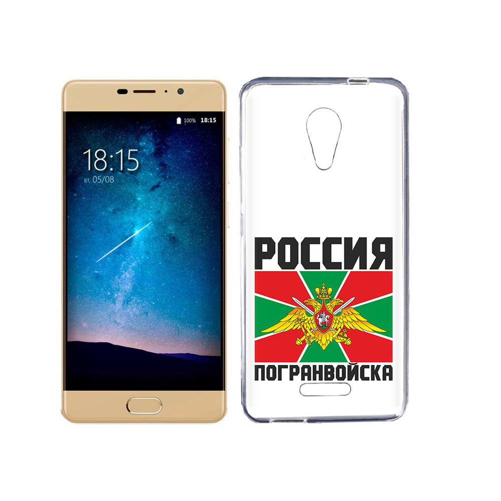 

Чехол MyPads Tocco для BQ 5201 Space погранвойска, Прозрачный, Tocco