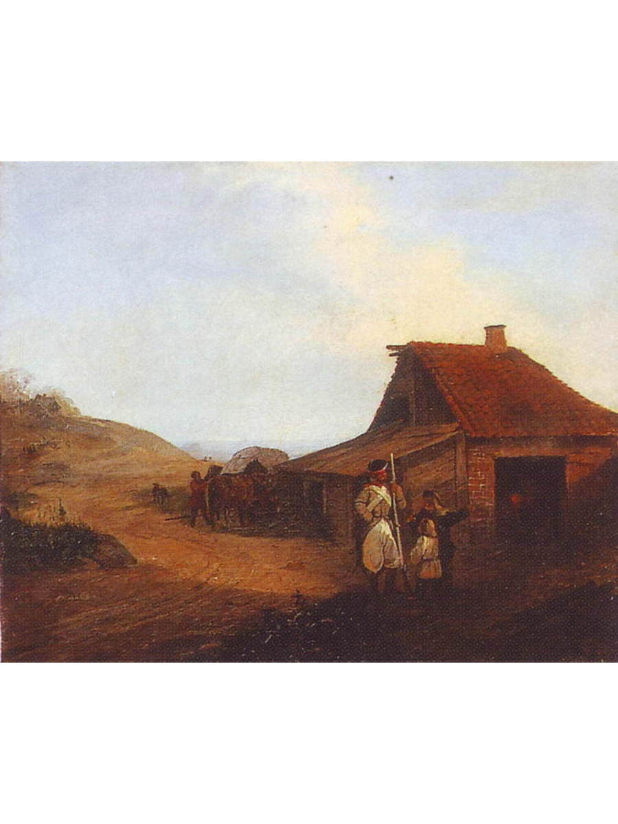 

Постер DRABS A3 Байков Федор Ильич 1818-1890 У кузницы