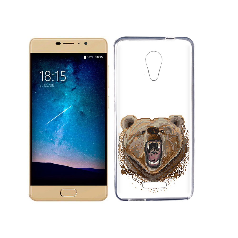 

Чехол MyPads Tocco для BQ 5201 Space пиксельный медведь, Прозрачный, Tocco