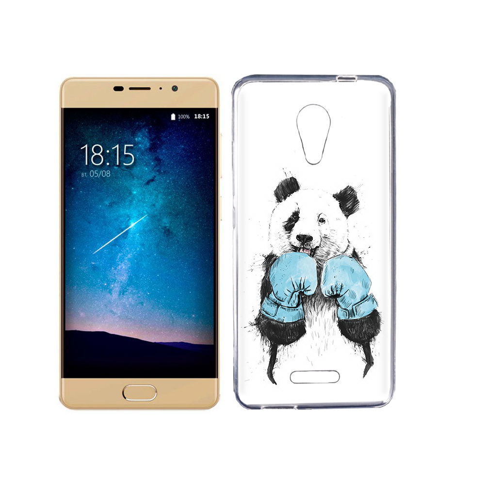 

Чехол MyPads Tocco для BQ 5201 Space панда боксер, Прозрачный, Tocco