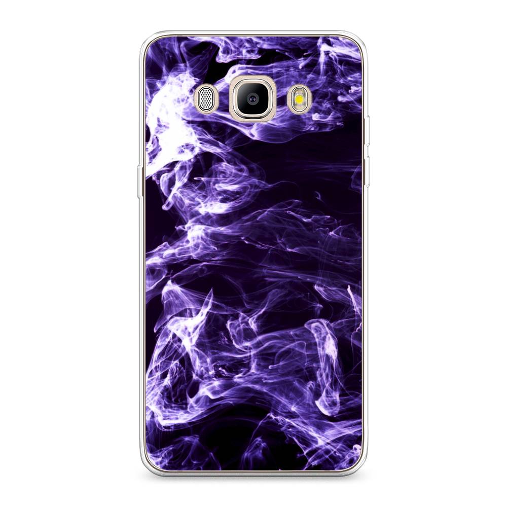 

Чехол на Samsung Galaxy J5 2016 "Фиолетовый дым", Фиолетовый;белый;черный, 22750-3