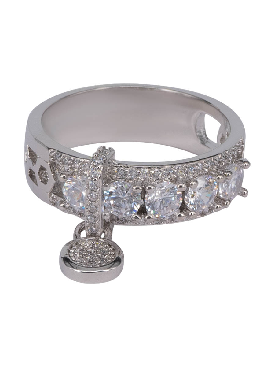 

Кольцо из бижутерного сплава р. OTOKODESIGN 6-56451, стразы, 6-56451