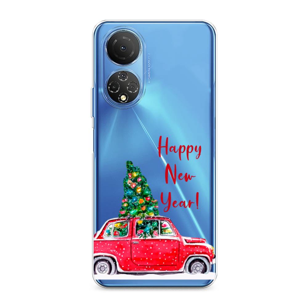 

Чехол для Honor X7 2022 "Happy New Year", Красный;зеленый, 6108850-5