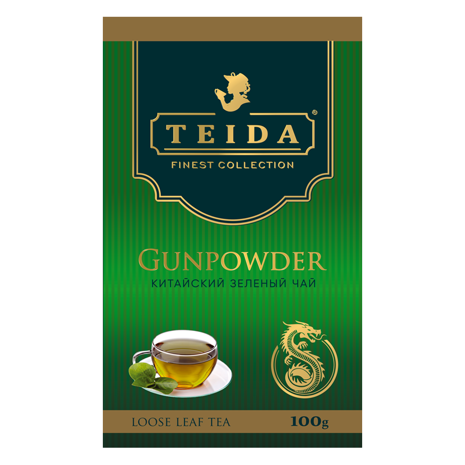 Чай зелёный Teida Gunpowder 100 г