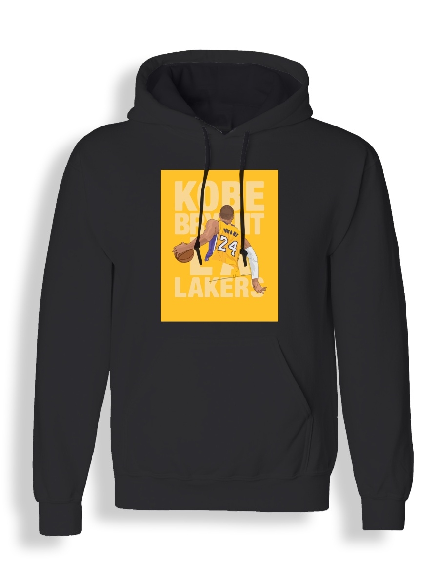 Худи унисекс СувенирShop NBA/Kobe Bryant/Баскетбол 5 черное XL
