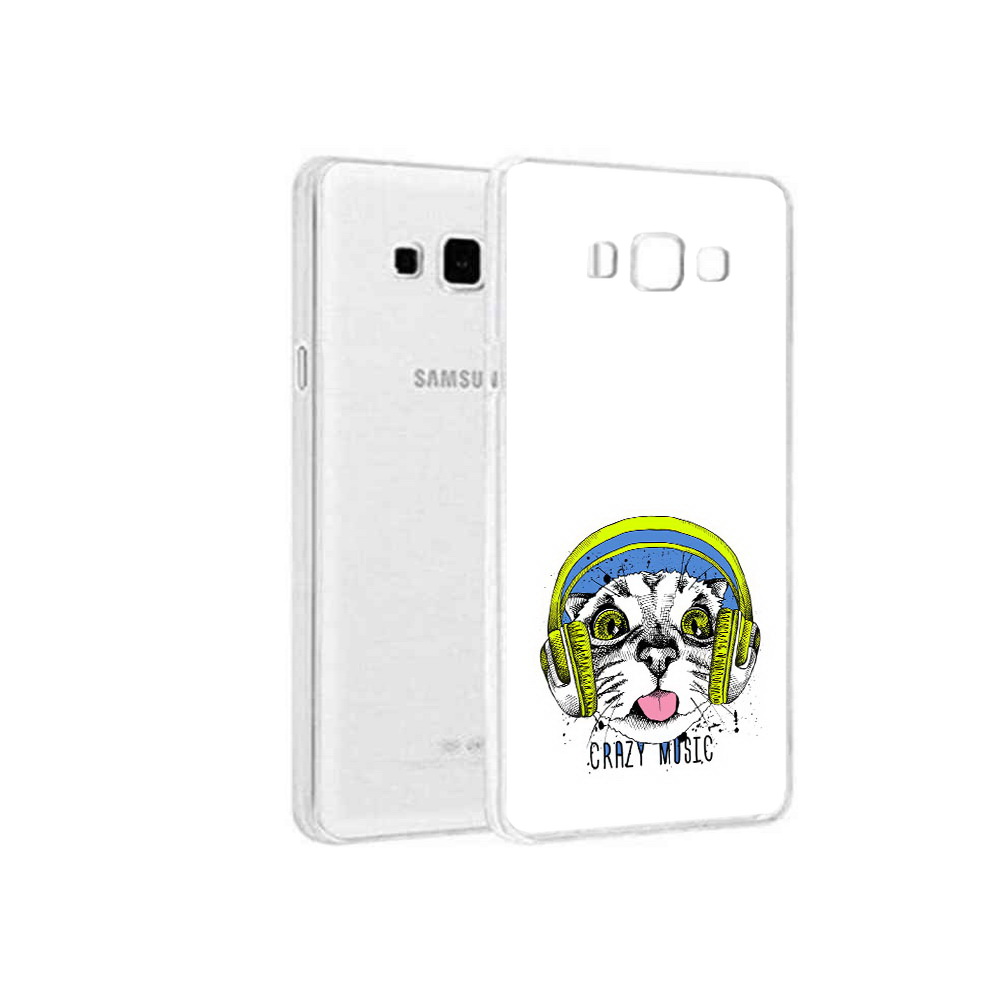

Чехол MyPads Tocco для Samsung Galaxy On7 кошка в наушниках рисунок, Tocco