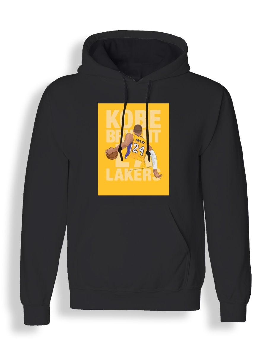 Худи унисекс СувенирShop NBA/Kobe Bryant/Баскетбол 5 черное 2XL