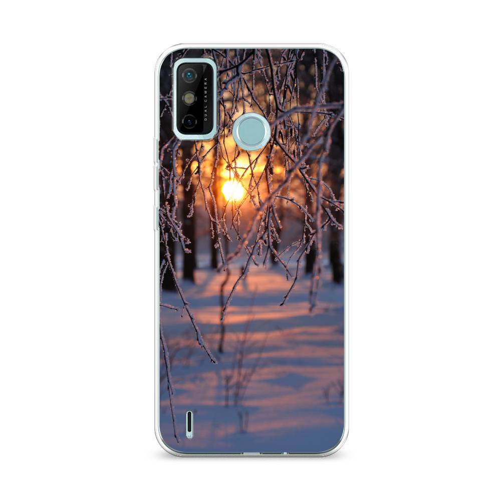 

Чехол на Tecno Spark 6 Go "Зима 7", Оранжевый;розовый;черный, 300250-2