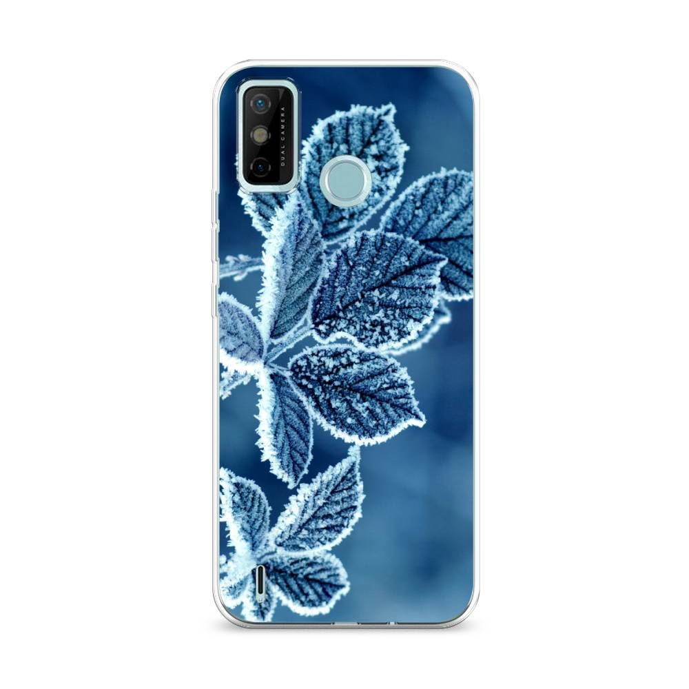 

Чехол на Tecno Spark 6 Go "Зима 6", Голубой;белый, 300250-2