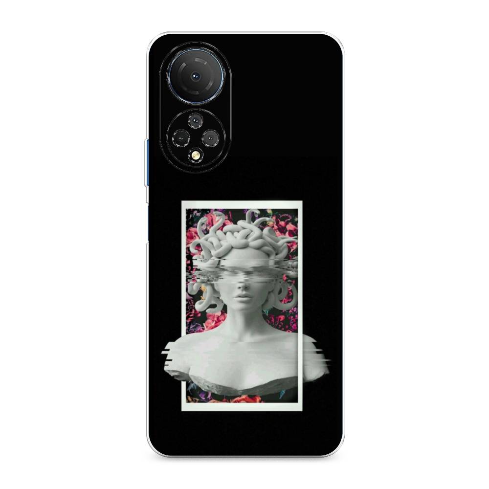 

Чехол для Honor X7 2022 "Web Punk Медуза Горгона", Черный;серый, 6108850-6