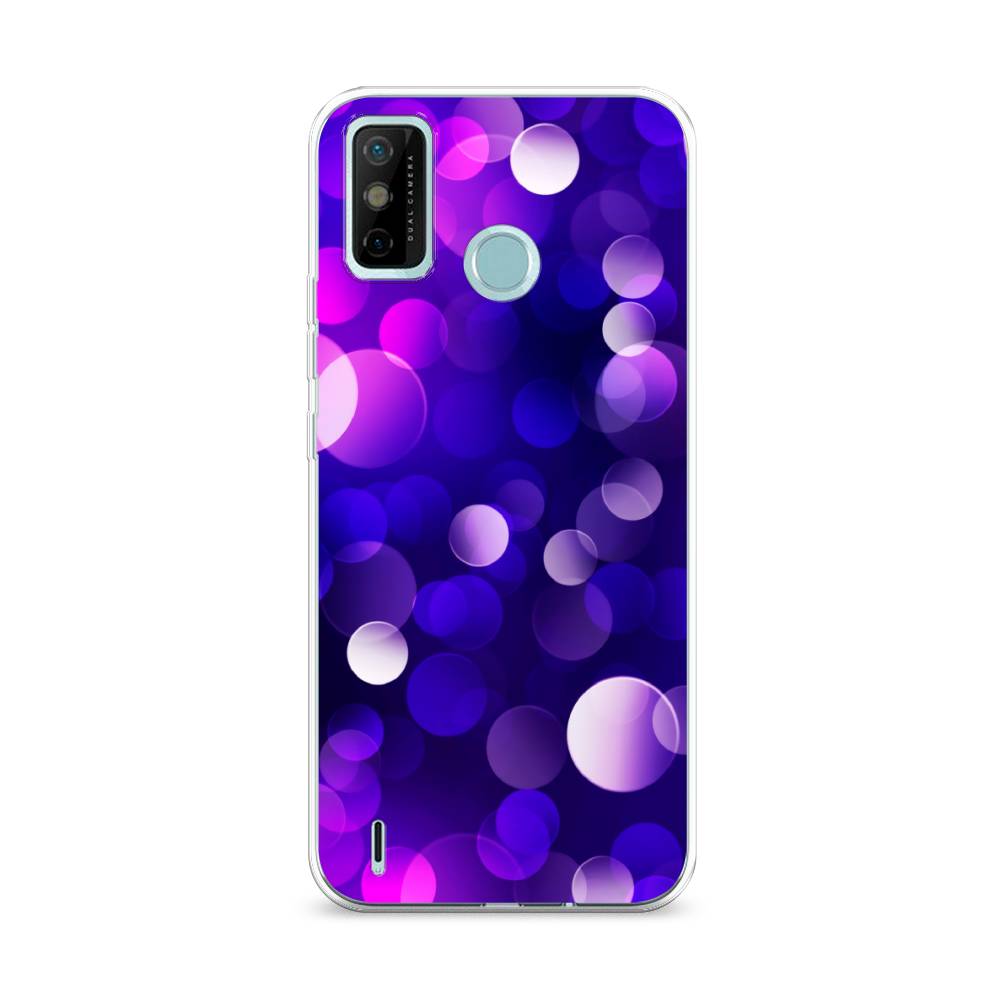 

Чехол для Tecno Spark 6 Go "Абстракция 27", Фиолетовый, 300250-3