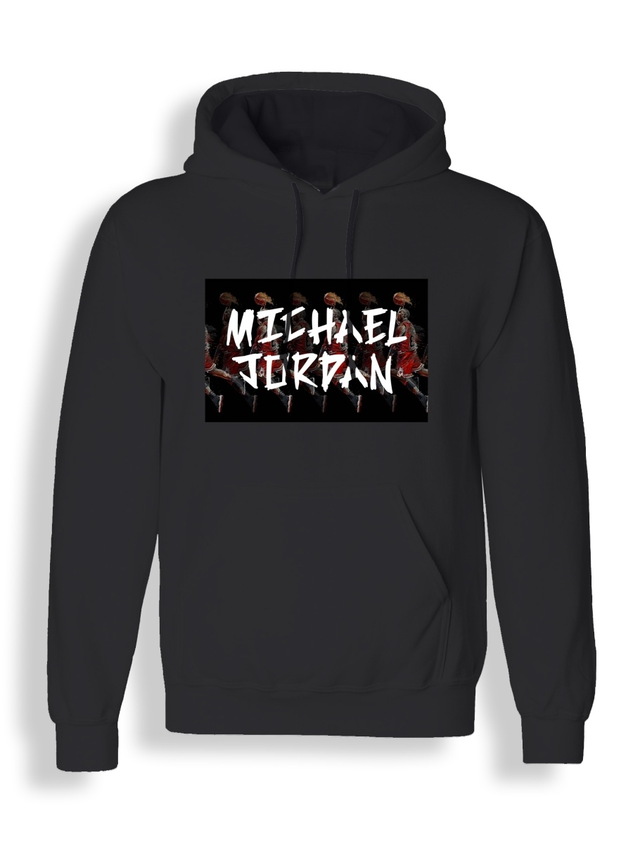 Худи унисекс СувенирShop NBA/Michael Jordan/Баскетбол 2 черное L