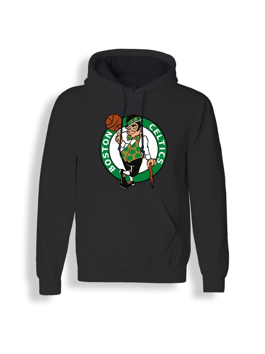 Худи унисекс СувенирShop NBA/Boston Celtics/Баскетбол 12 черное 3XL