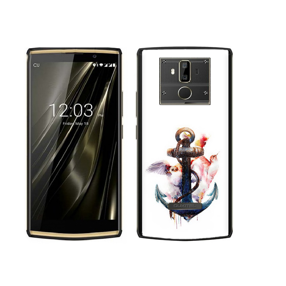 

Чехол MyPads Tocco для Oukitel K7 якорь с птицами, Прозрачный, Tocco