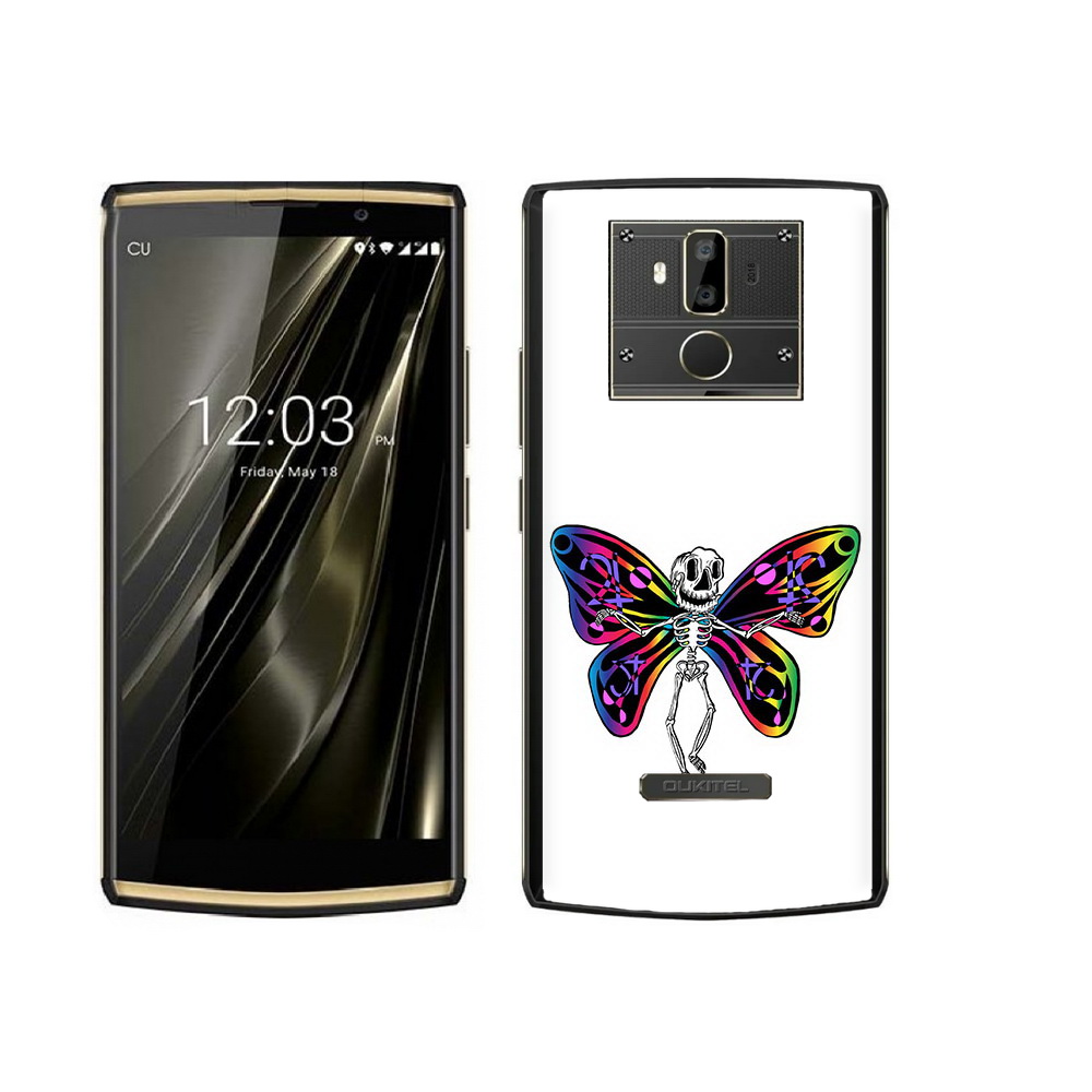 

Чехол MyPads Tocco для Oukitel K7 эффект бабочки, Прозрачный, Tocco