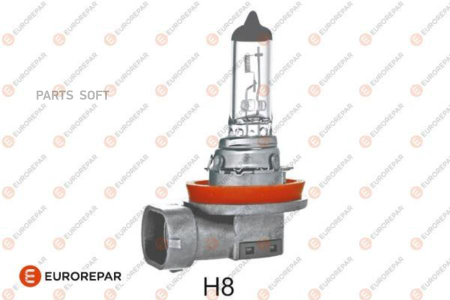 Лампа Галогенная H8 12v-35w (Pgj19-1) Eurorepar 1637237980 EUROREPAR арт. 1637237980