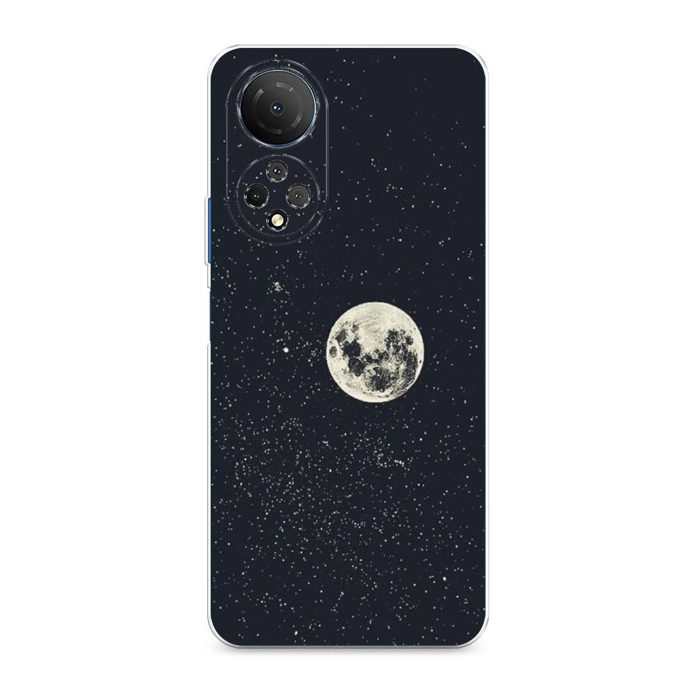 

Чехол для Honor X7 2022 "Полнолуние", Красный, 6108850-2