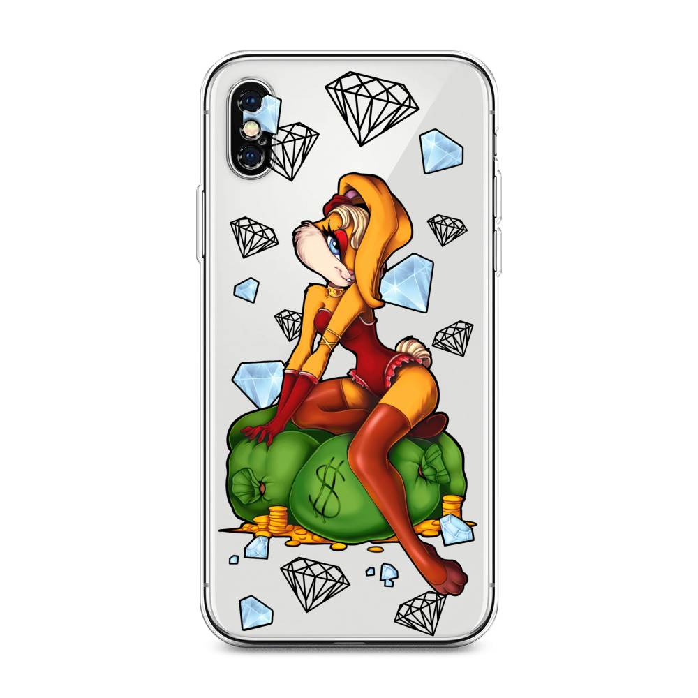 

Чехол для Apple iPhone XS Max "Лола Банни с бриллиантами", Красный;оранжевый;зеленый, 11950-6