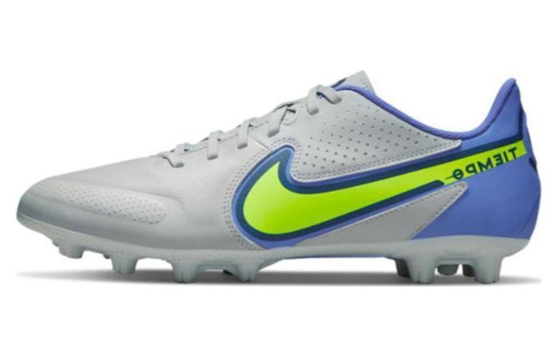 

Кроссовки унисекс Nike Tiempo Legend 9 Academy HG Grey Soccer Spike серые 41 EU, Серый, Tiempo Legend 9 Academy HG Grey Soccer Spike