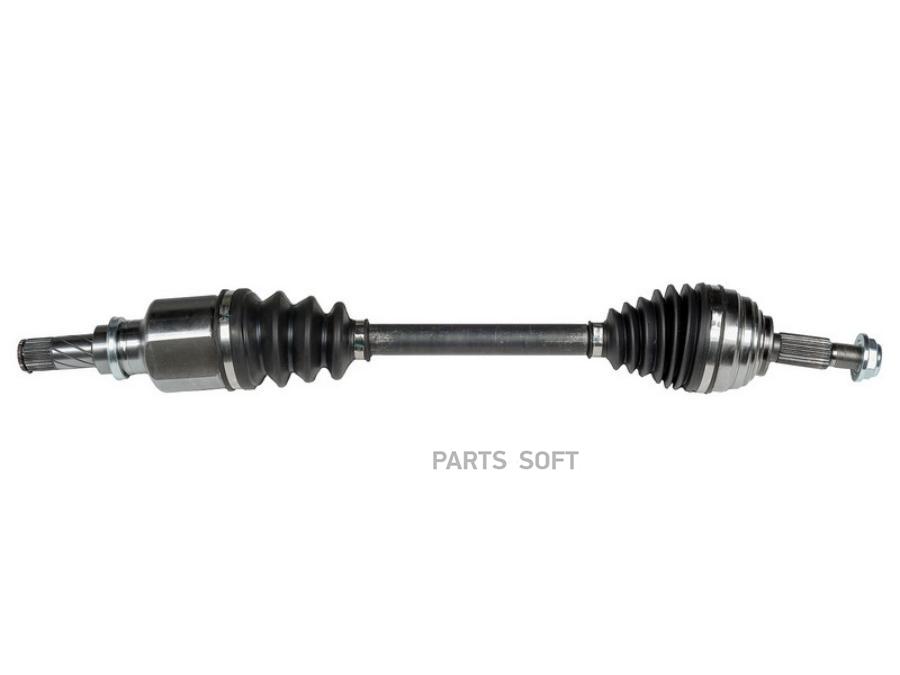 

158 2205-SX_привод левый! 662mm, 24460 Renault Logan 1.6/1.5dCi 07>