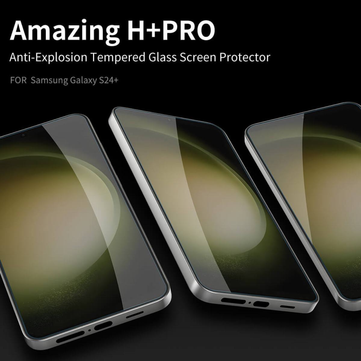 

Защитное стекло Nillkin H+ PRO для Samsung Galaxy S24+, прозрачный