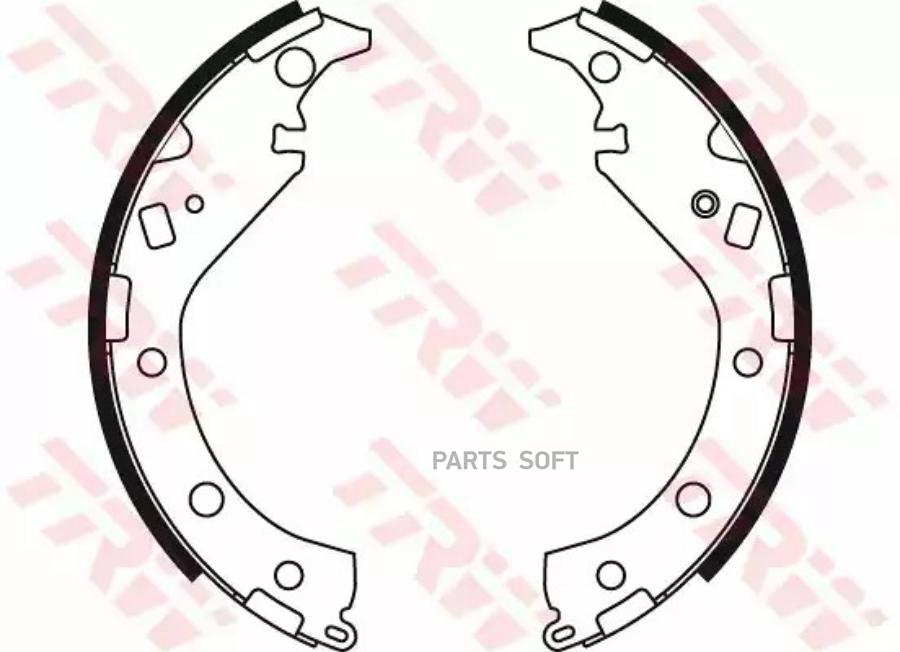 

Колодки Барабанные Toyota Rav4 2.0i 16v Gs8492 =4207.00=Fsb650=03.0137-0448.2 [0449542080]