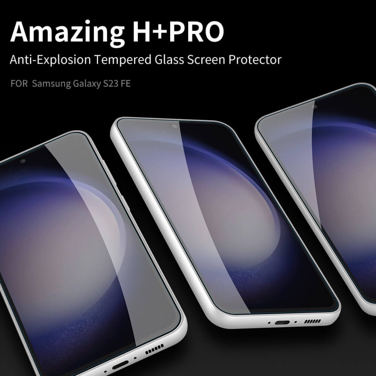 

Защитное стекло Nillkin H+ PRO для Samsung Galaxy S23 FE, прозрачный