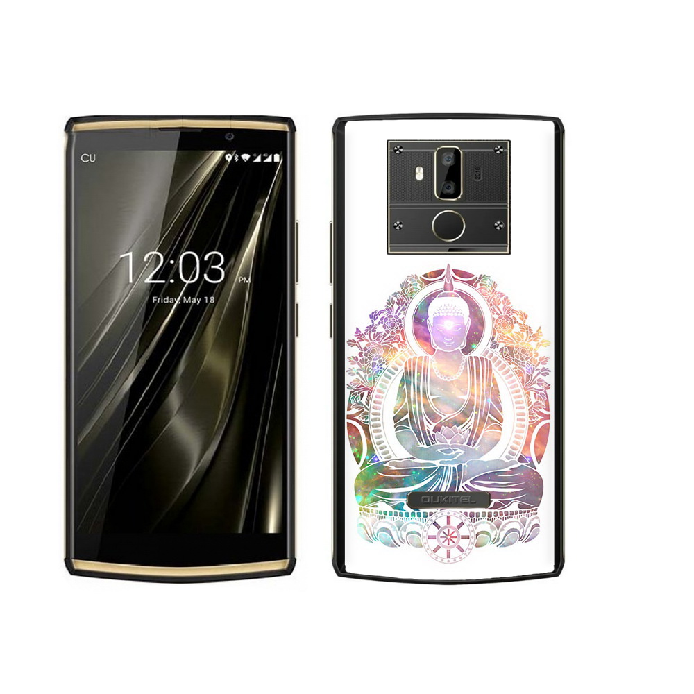 

Чехол MyPads Tocco для Oukitel K7 умный мужчина абстракция, Прозрачный, Tocco