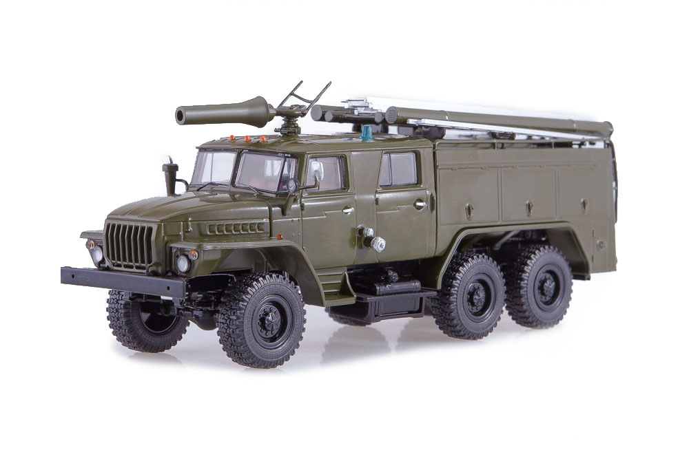 

Модель коллекционная SSM Уральский грузовик 43202 АЦ-40 ПМ-102Б хаки
