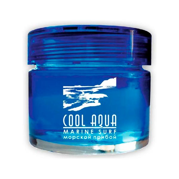 фото Ароматизатор на панель банка cool aqua" морской прибой" freshco