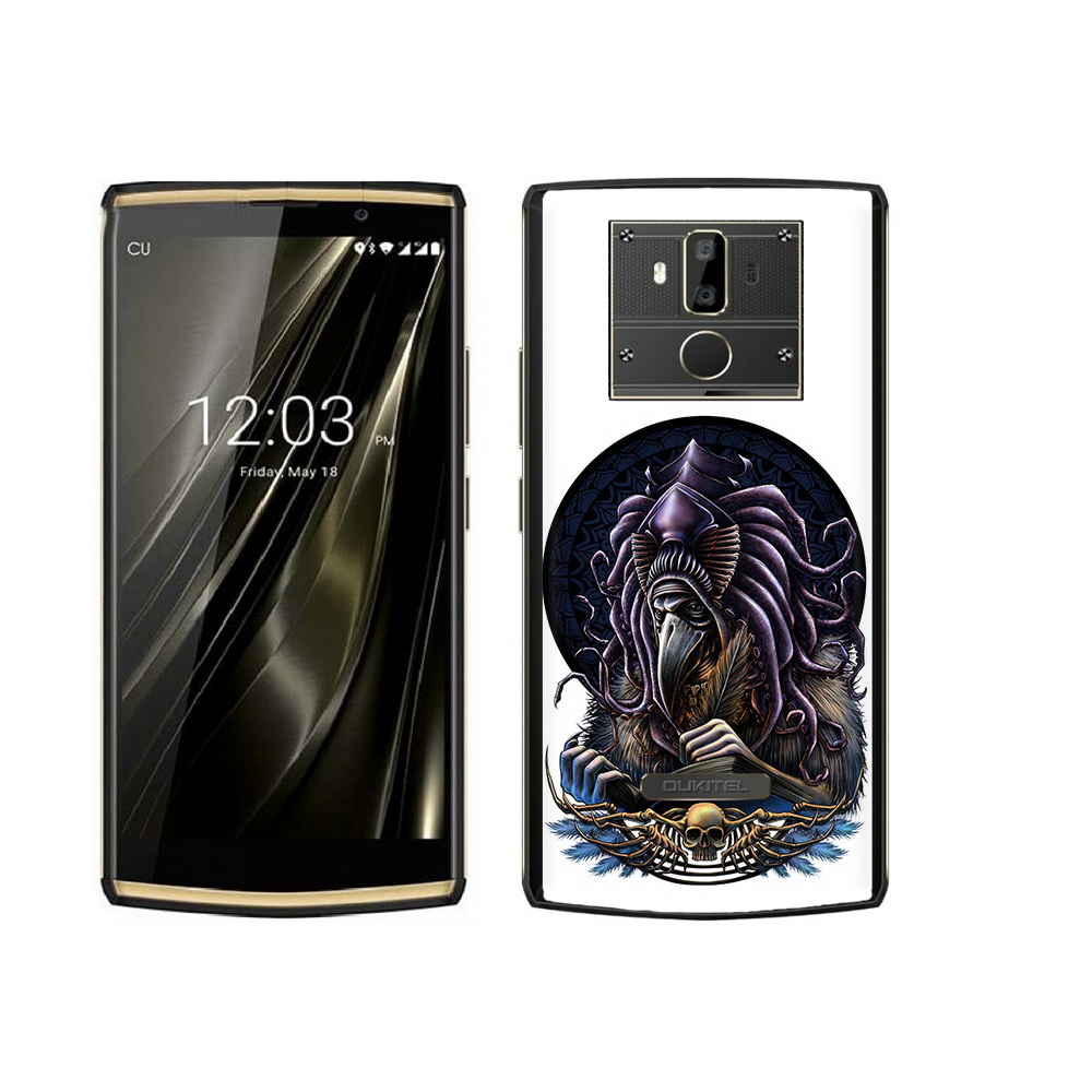 

Чехол MyPads Tocco для Oukitel K7 умный ворон, Прозрачный, Tocco