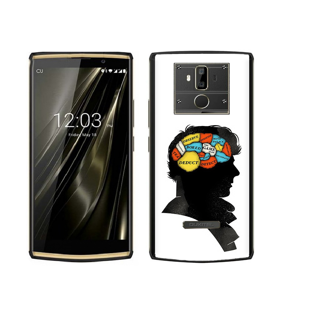 

Чехол MyPads Tocco для Oukitel K7 темный рисунок, Прозрачный, Tocco