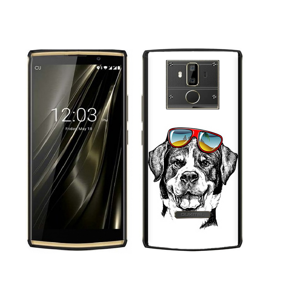 

Чехол MyPads Tocco для Oukitel K7 счастливая собака, Прозрачный, Tocco