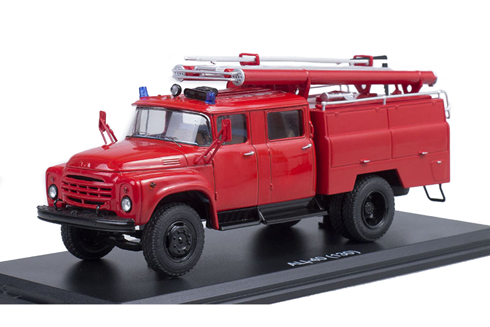 

ZIL-130 AC-40-63B fire truck (ussr russian) / ЗИЛ-130 АЦ-40-63Б на базе ЗИЛ-130(ДПД добров, Красный