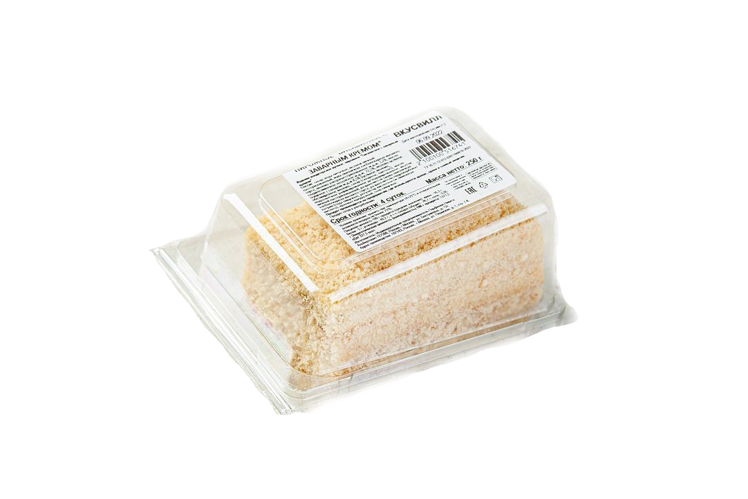

Пирожное бисквитное ВкусВилл с заварным кремом 250 г
