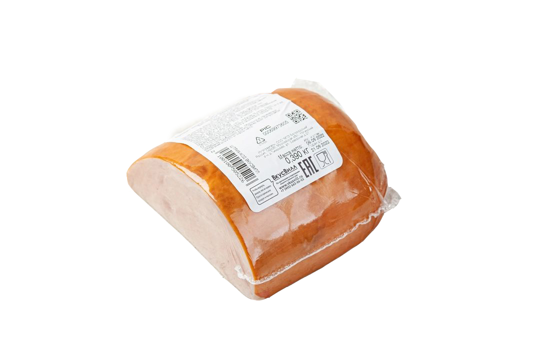 

Ветчина ВкусВилл из свинины 390 г