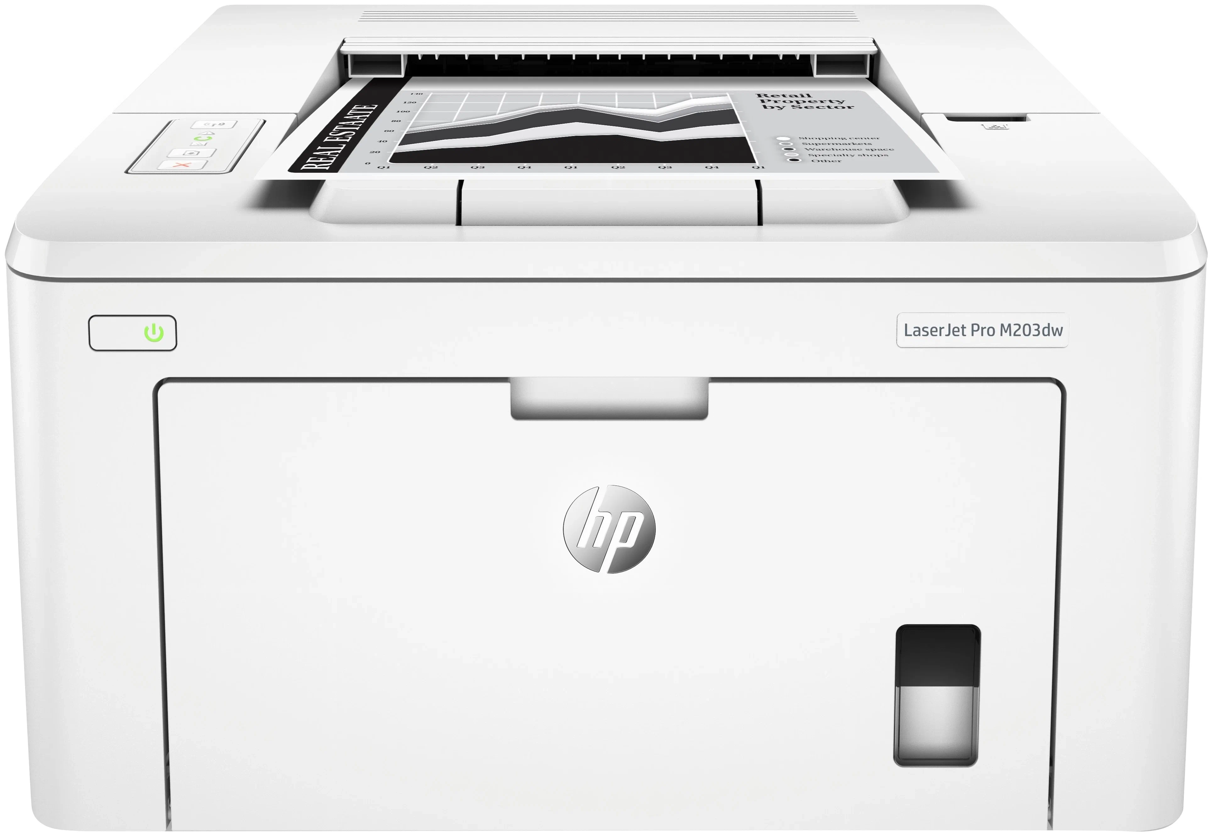 

Принтер HP LaserJet Pro M203dw (Принтер лазерный, A4, 28 стр/мин, дуплекс, 256Мб, USB, Eth