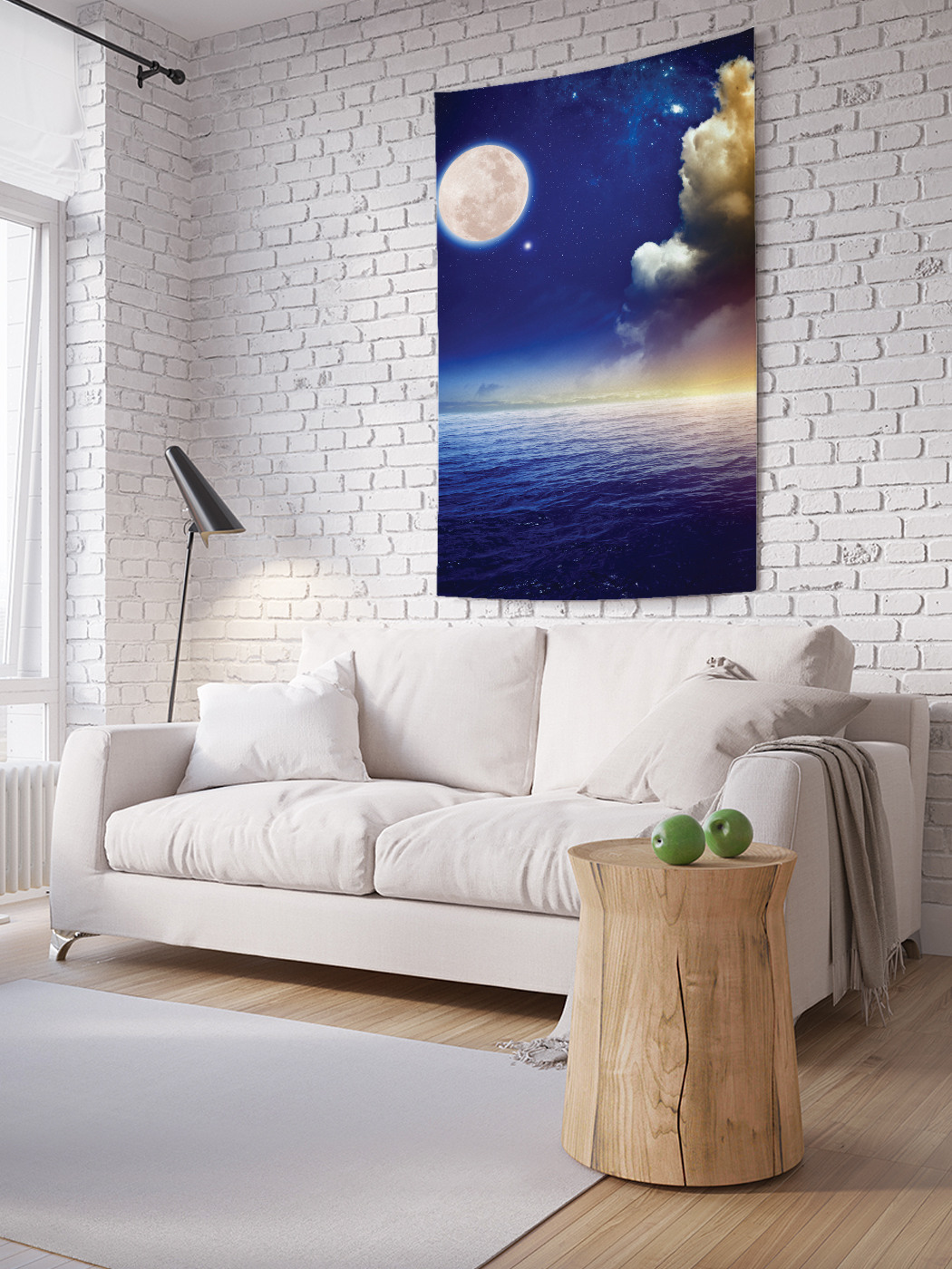 

Вертикальное фотопанно на стену JoyArty Лунная дорога 150x200 см, Лунная дорога